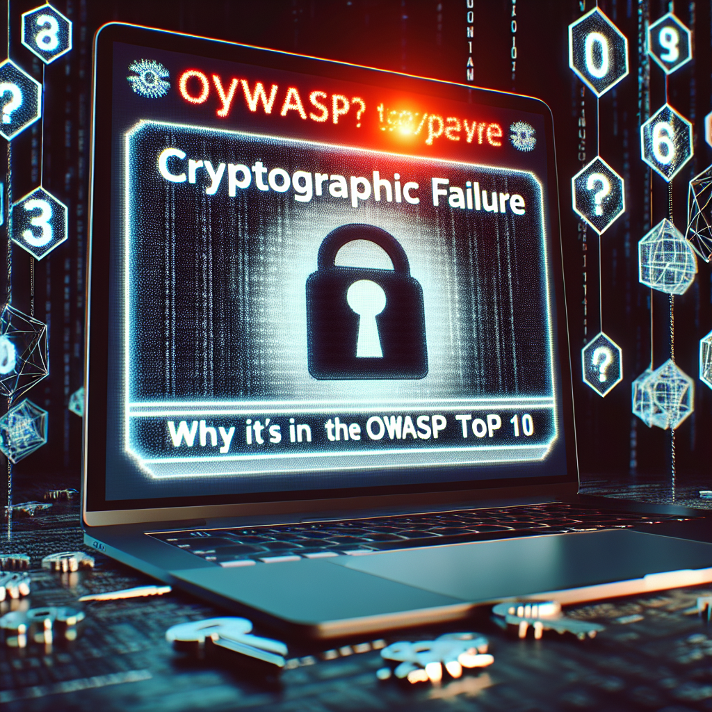 Fracaso criptográfico: por qué está en OWASP Top 10
