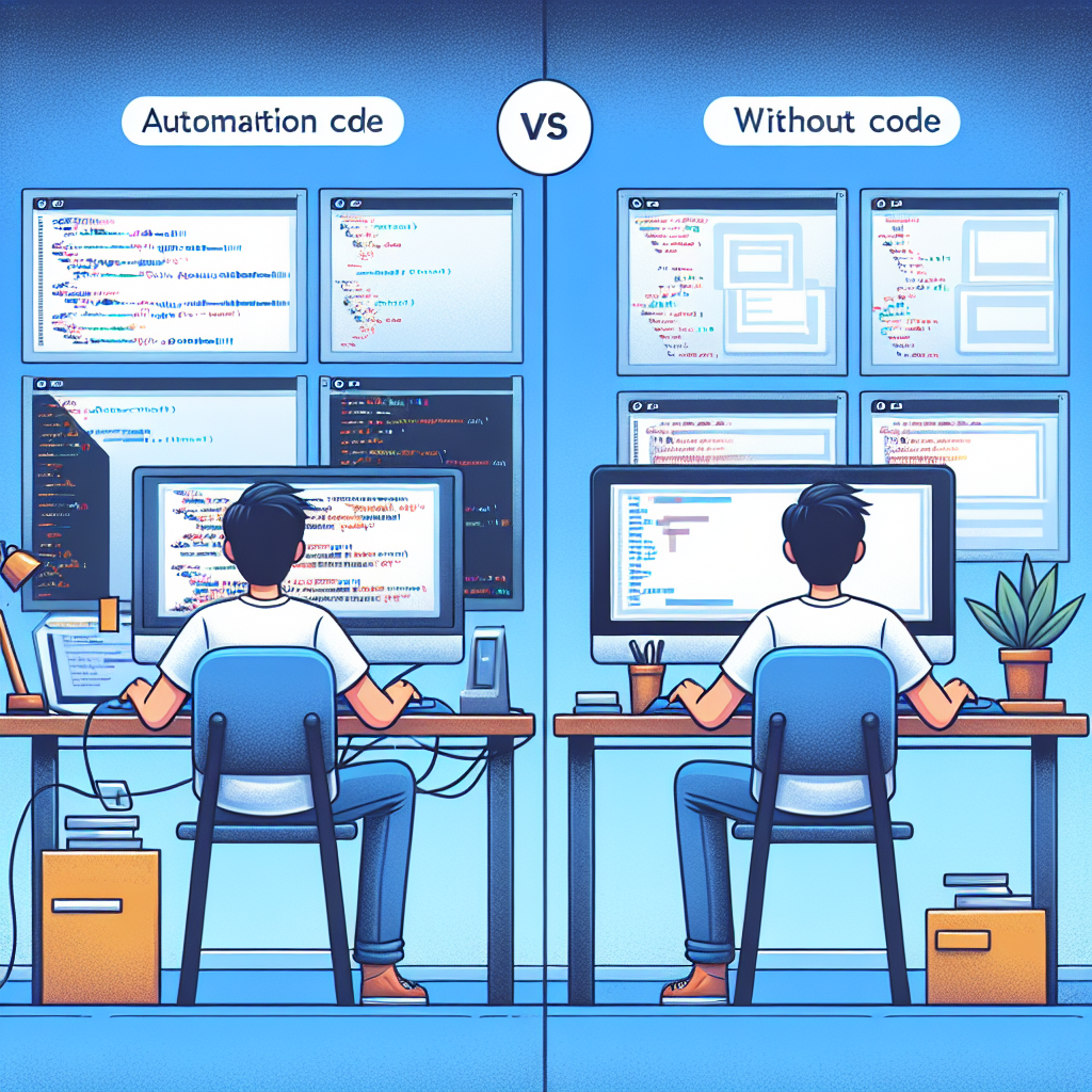 Automatización con código vs sin código: perspectiva de un desarrollador