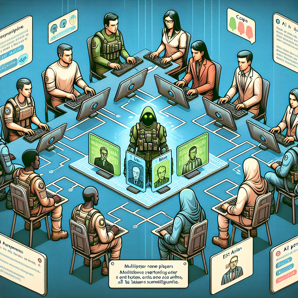 Descifra el código: juego multijugador en tiempo real con IA