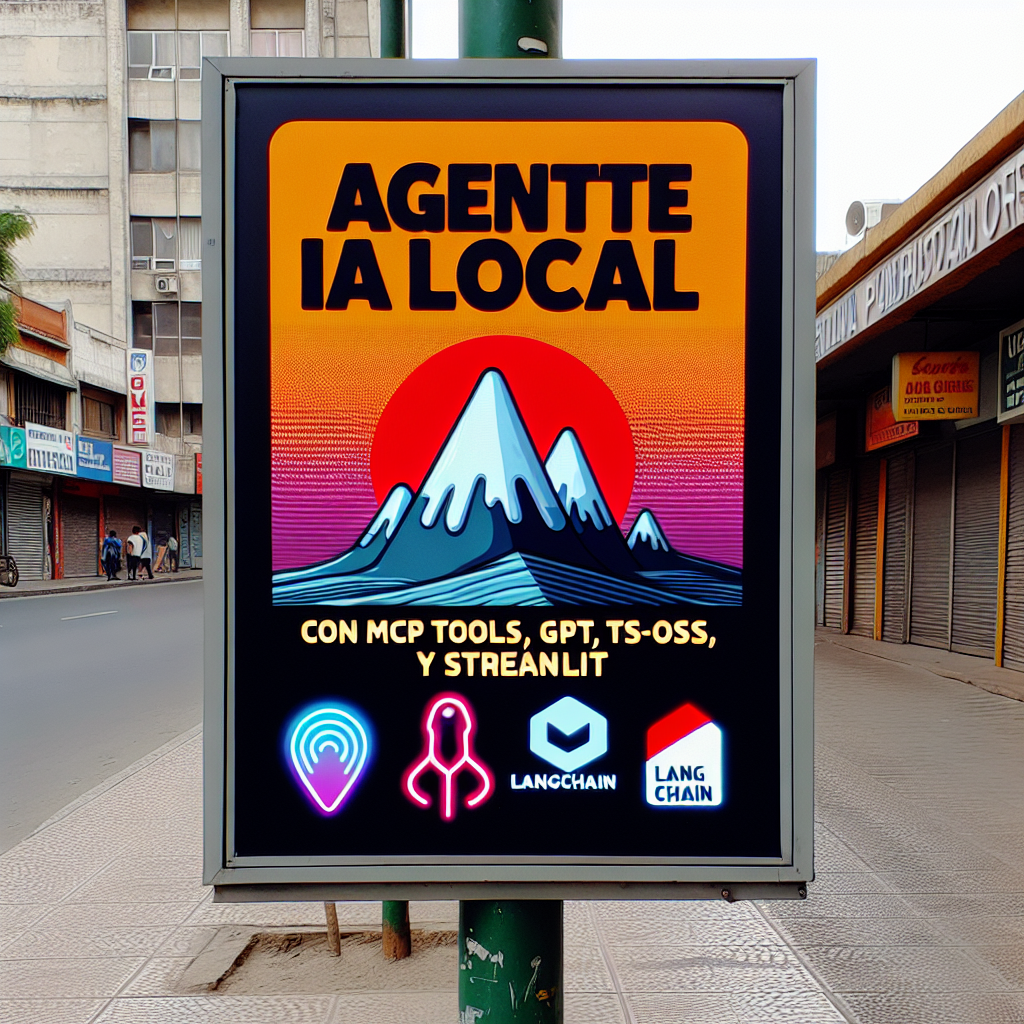 Agente IA Local con MCP Tools, GPT-OSS, LangChain y Streamlit