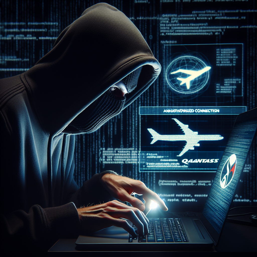 Posible ciberdelincuente intenta contactar a Qantas