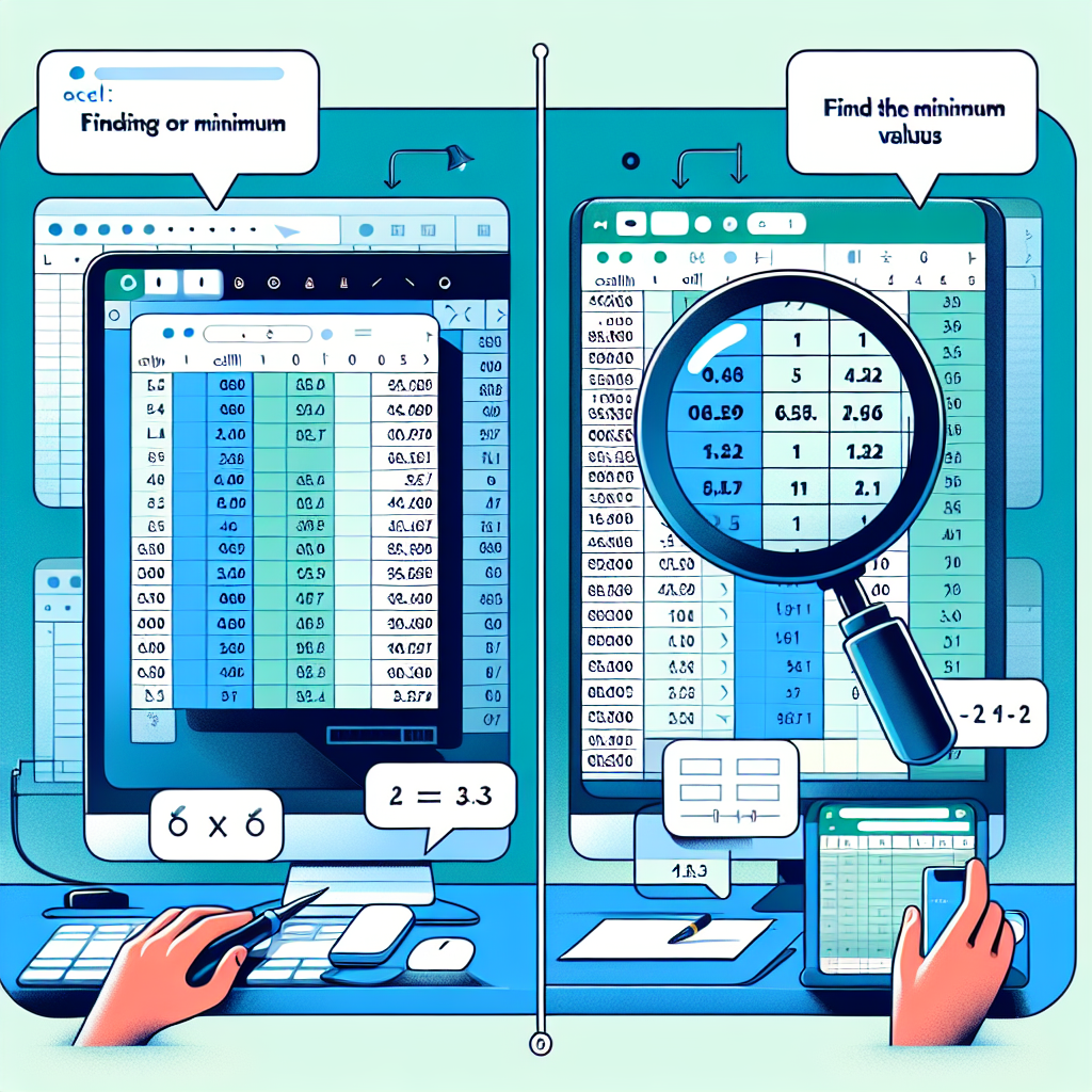 ¿Cómo encontrar el valor máximo o mínimo en una celda en Excel?