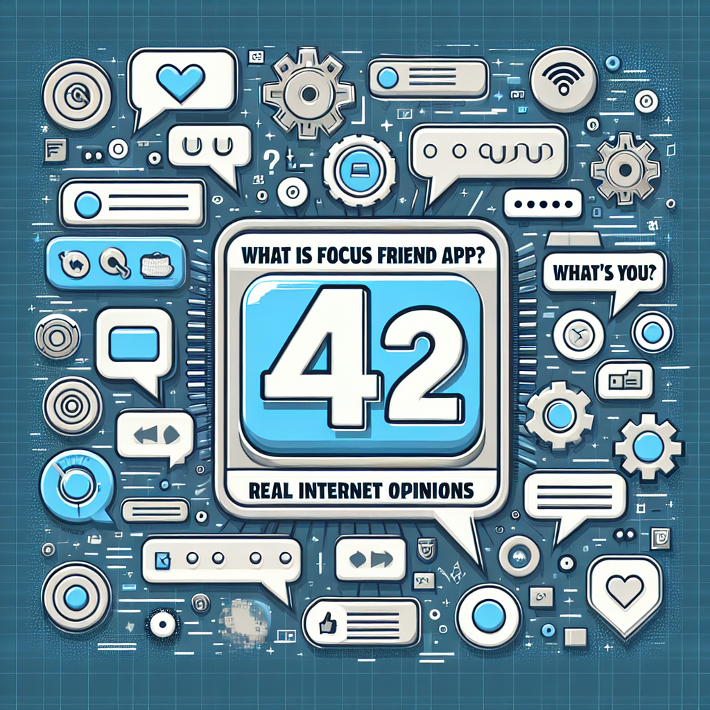 ¿Qué es Focus Friend App? 42 opiniones reales de Internet