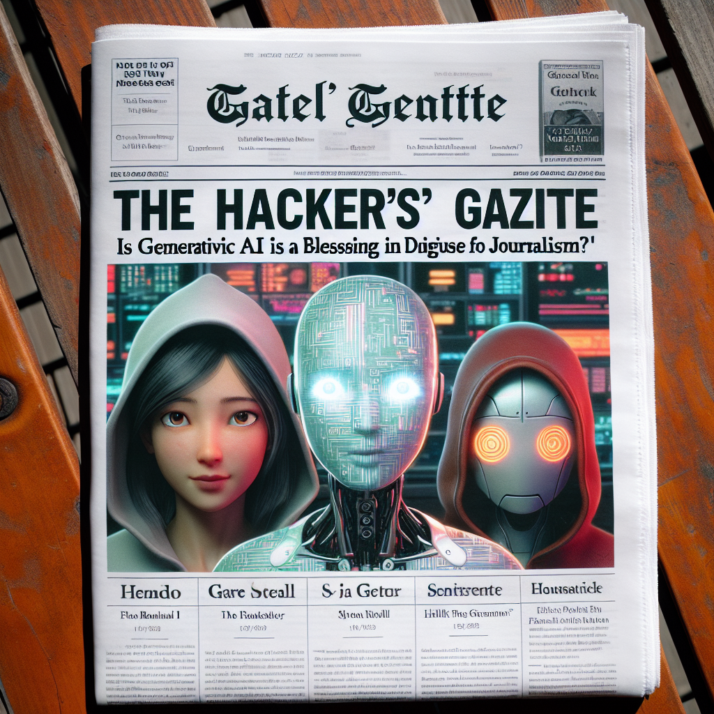 La Gaceta del Hacker: ¿Es la IA Generativa una Bendición Disfrazada para el Periodismo? (7/3/2025)