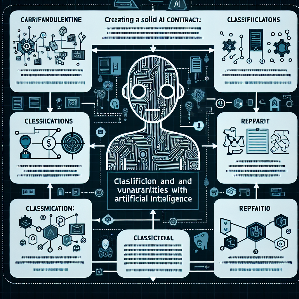 Creando un contrato sólido: Clasificación y reparación de vulnerabilidades con IA.