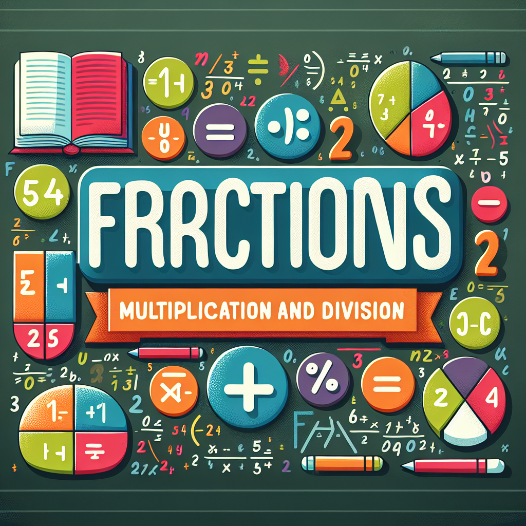 Fracciones: Multiplicación y División