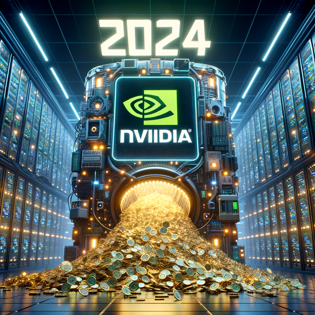  La Mega-Máquina de Nvidia arrasa con TODO el tráfico de Internet en 2024 - ¡Y está generando una fiebre del oro de la IA!