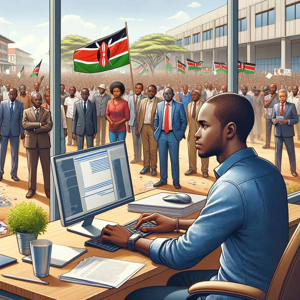 Indignación en Kenia por detención de desarrollador de software