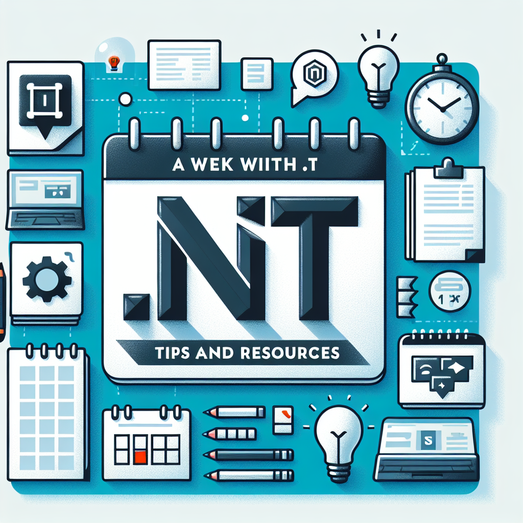 Una semana con .NET: Consejos y Recursos