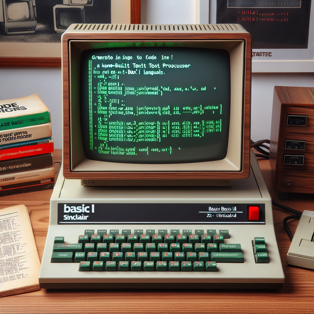 Mi propio procesador de textos en ZX Sinclair BASIC II