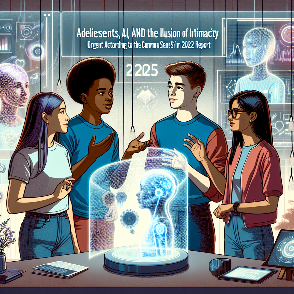 Adolescentes, IA y la Ilusión de Intimidad: Acciones Urgentes según el Informe de Common Sense Media 2025