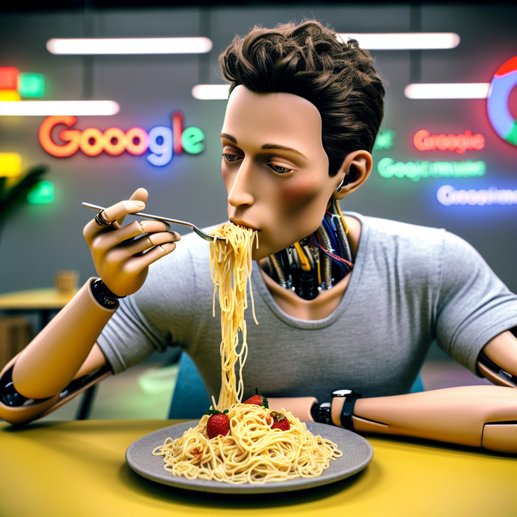 ¡Doble de Will Smith de Google come mejor spaghetti AI, pero es crujiente!