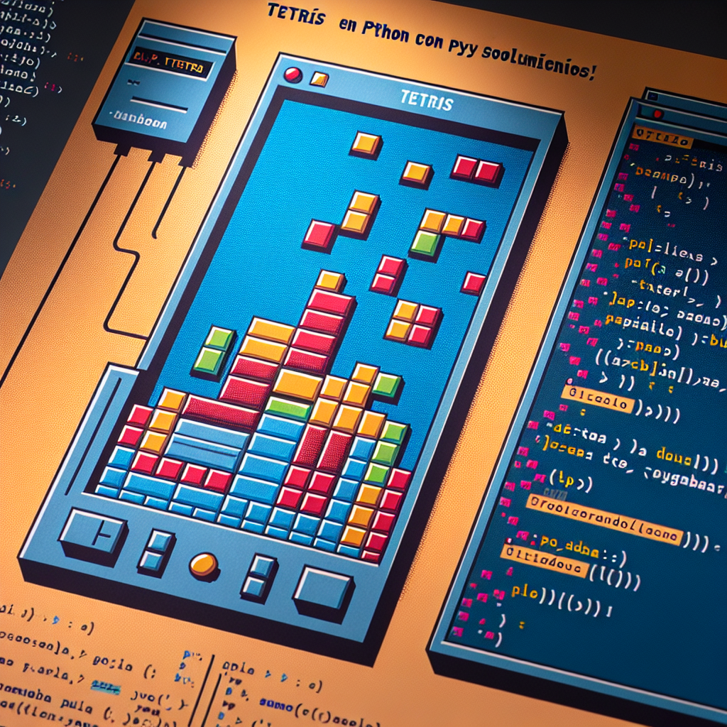 Tetris en Python con PyGame: Desafíos y Soluciones