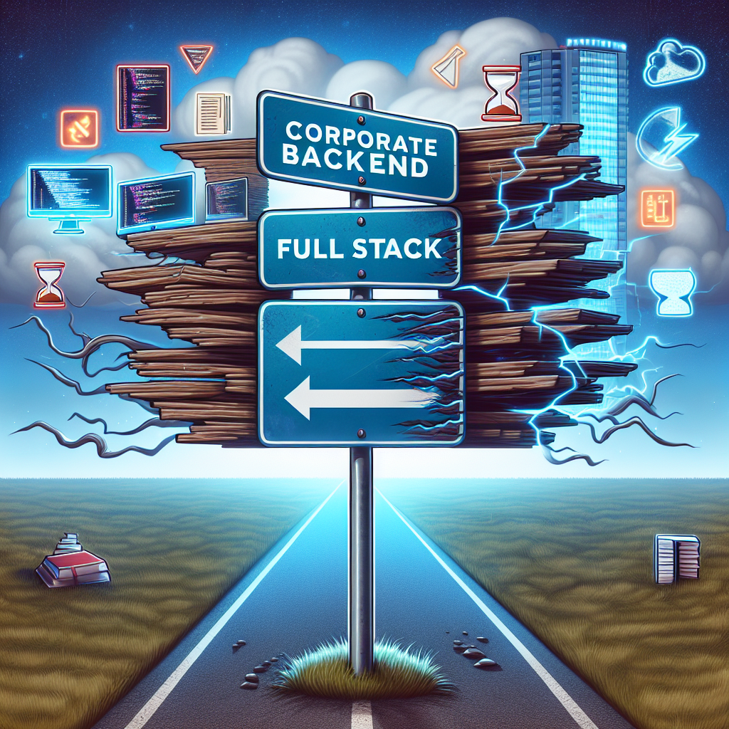 Del backend empresarial al full stack: lecciones aprendidas a la fuerza
