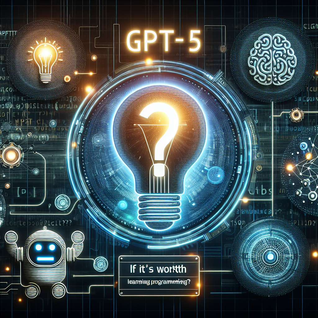 GPT-5, IA y si vale la pena aprender a programar