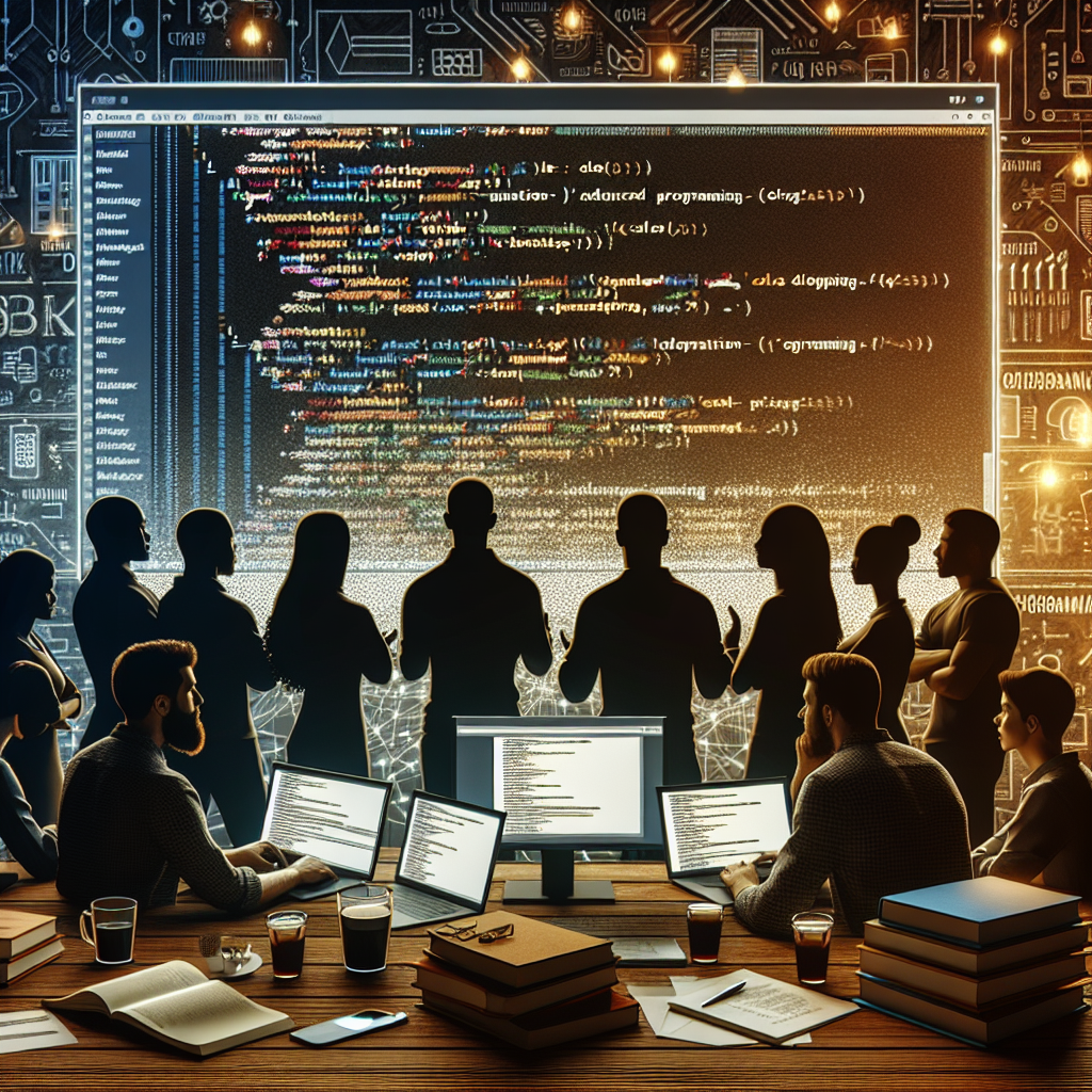 La importancia de la colaboración en los cursos avanzados de programación