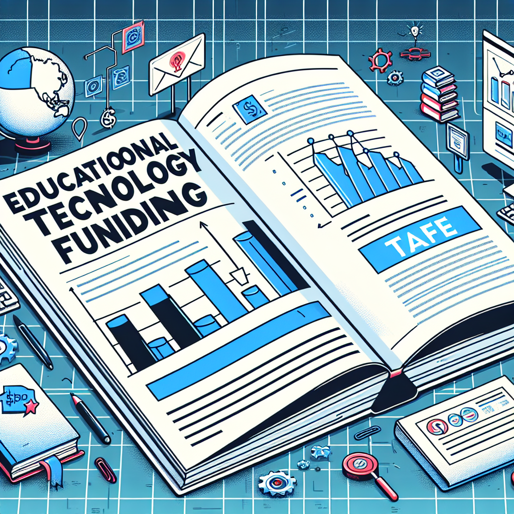 Financiamiento para tecnología educativa en el presupuesto estatal dado por TAFE NSW y NESA.