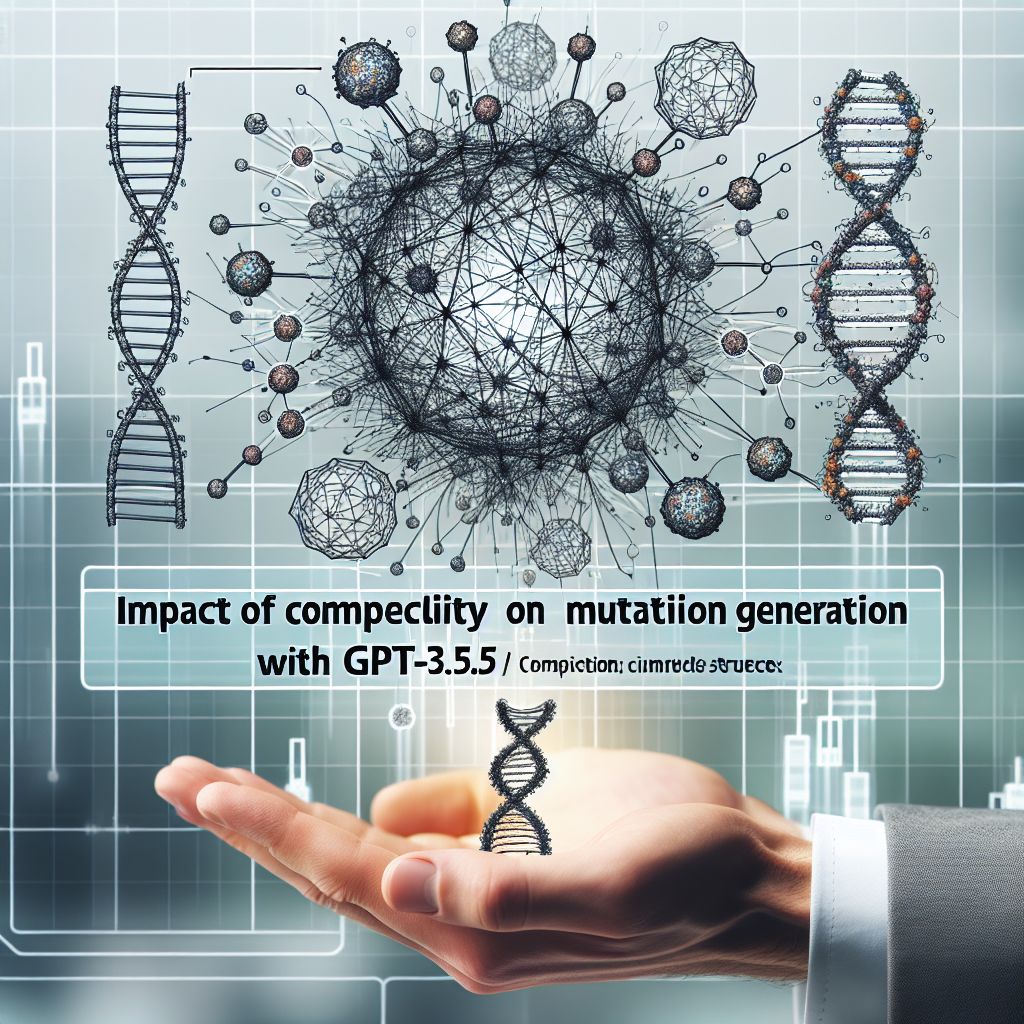 Impacto de la complejidad en la generación de mutaciones con GPT-3.5.