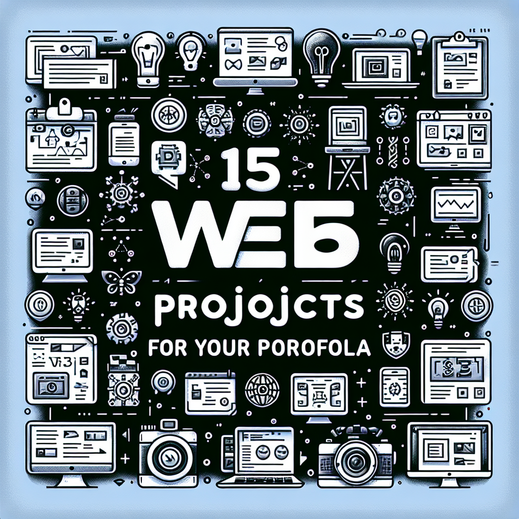 15 Proyectos Web para tu Portafolio