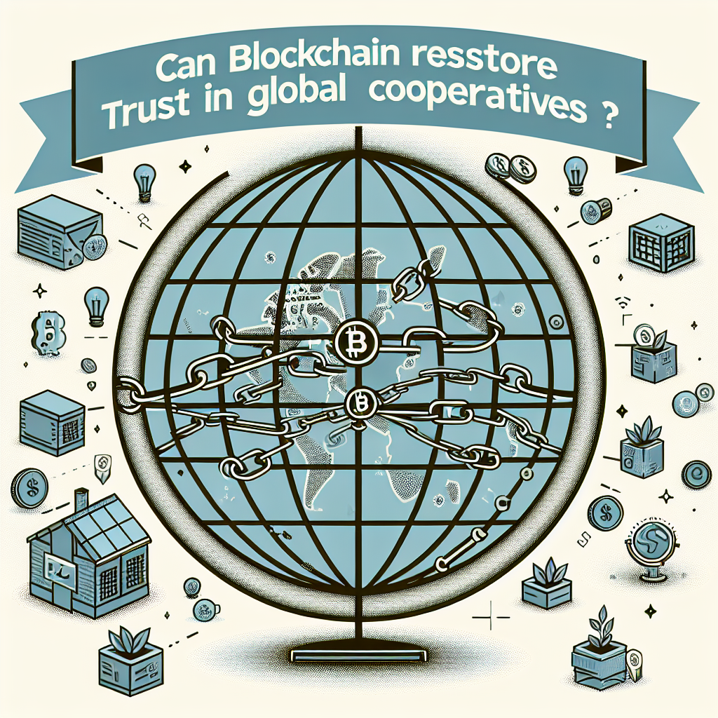 ¿Puede la Blockchain Restaurar la Confianza en las Cooperativas Globales?