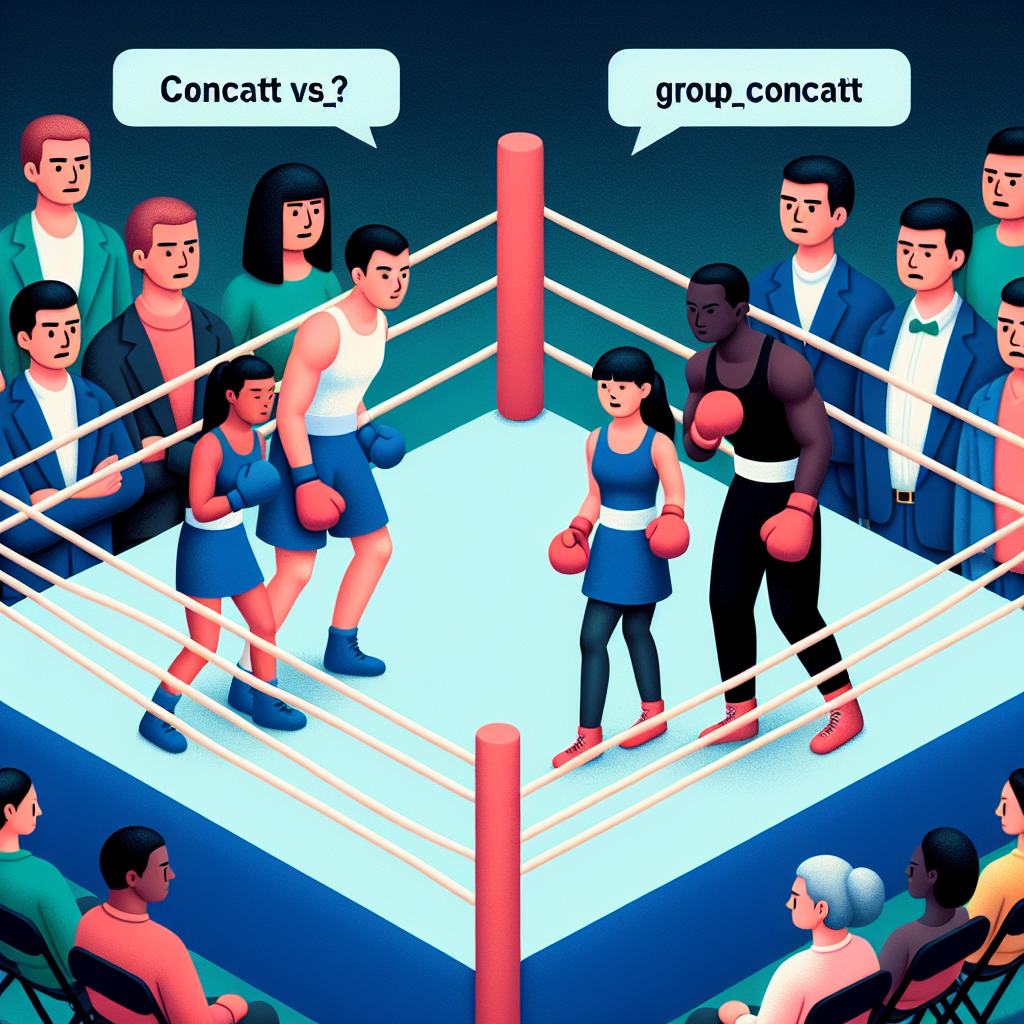 concat() vs Group_concat(): ¿Cuál usar?
