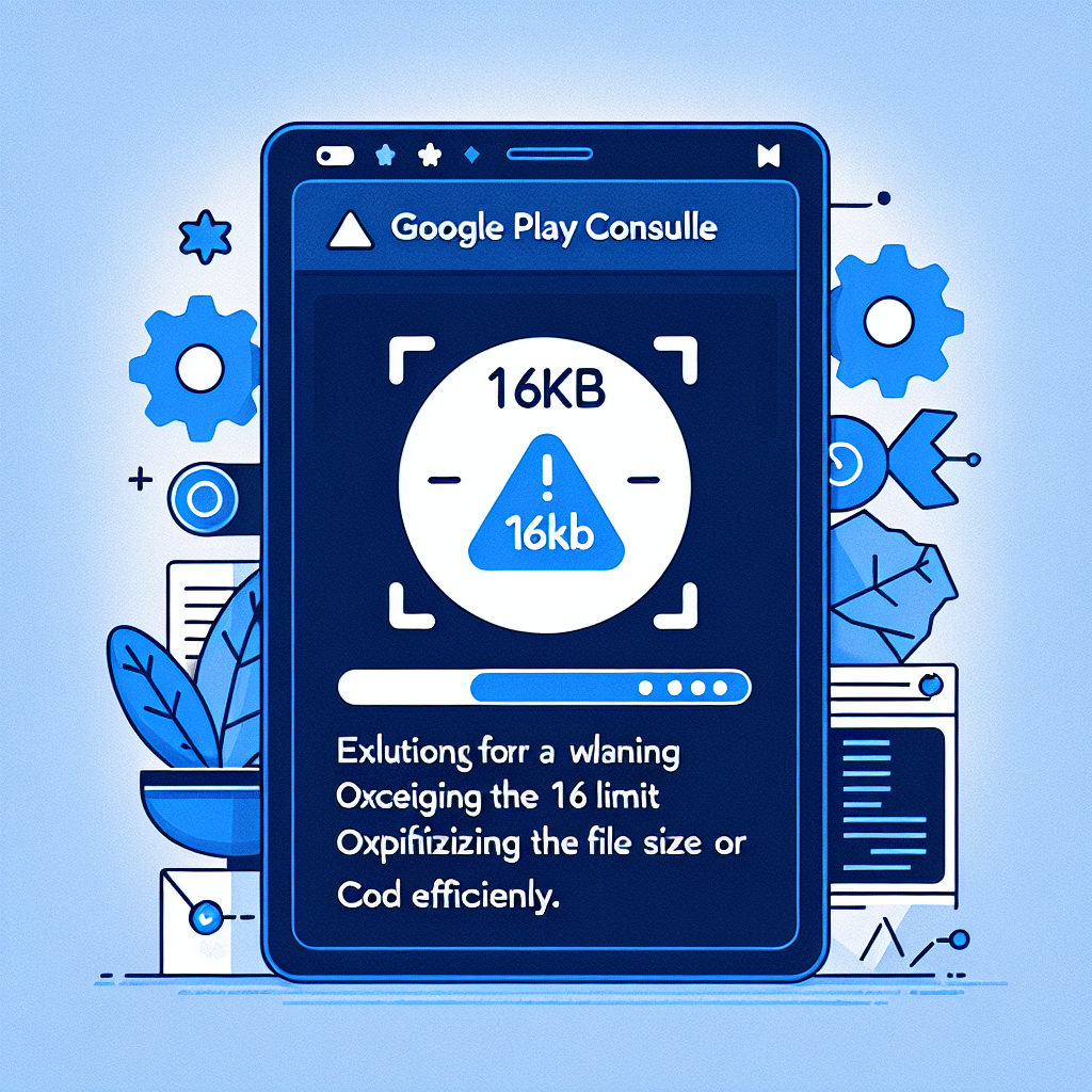 Solucionar la advertencia de 16KB en Google Play Console