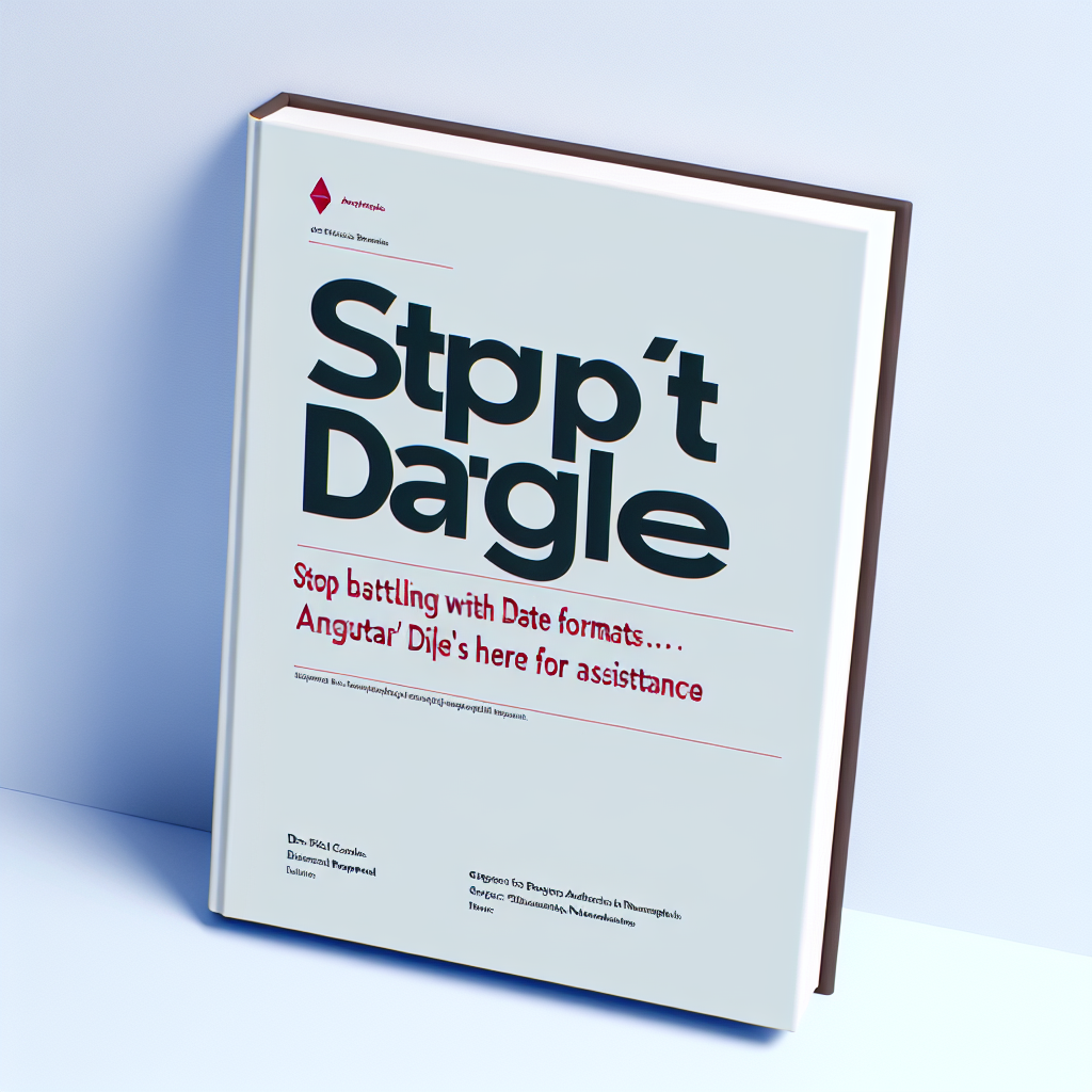 Deja de luchar con los formatos de fecha Angular DatePipe te ayuda