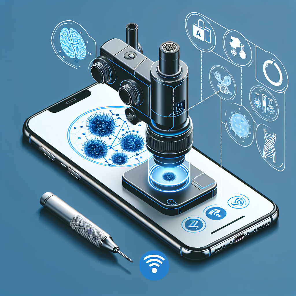 Cómo convertimos el iPhone en un microscopio de laboratorio con IA y BLE