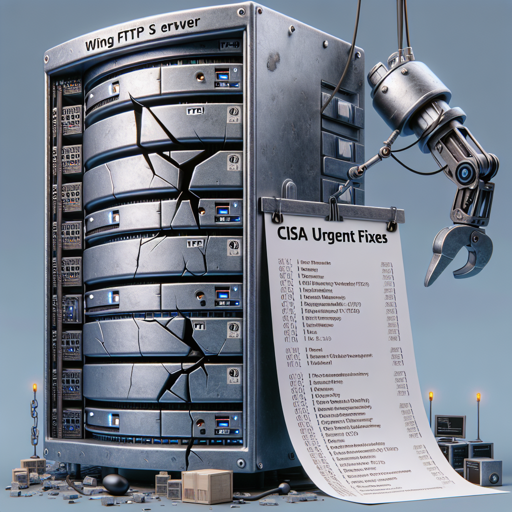 Agregan grave vulnerabilidad de Wing FTP Server a la lista de correcciones urgentes de CISA