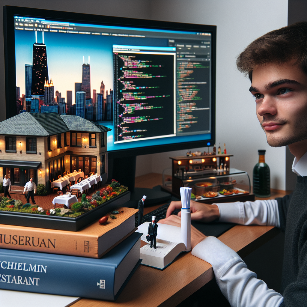 Cómo un estudiante universitario creó el software detrás del restaurante con estrella Michelin en Chicago