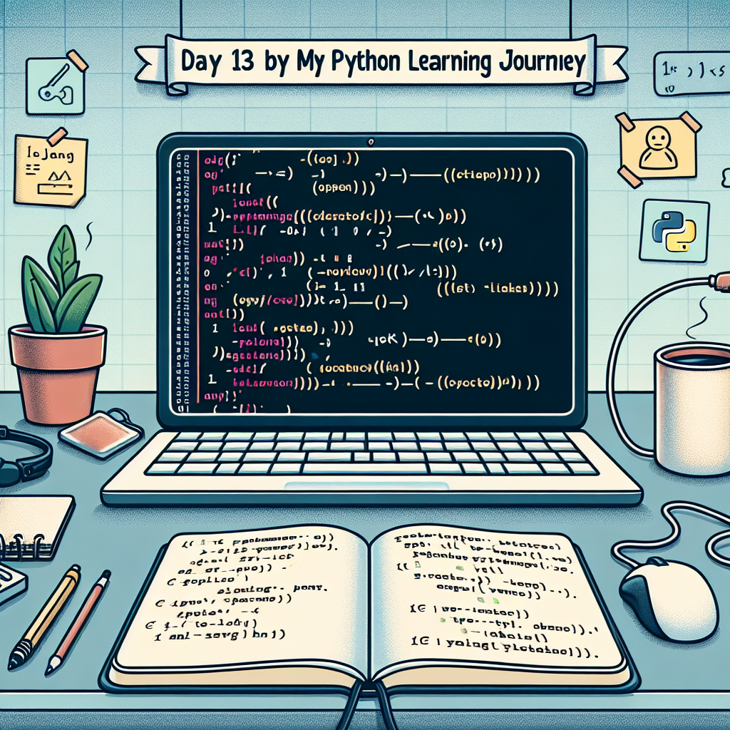 Día 13 de mi aprendizaje en Python