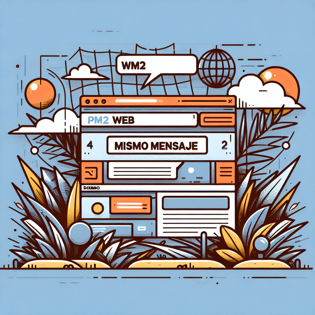 PM2 Web: Mismo Mensaje
