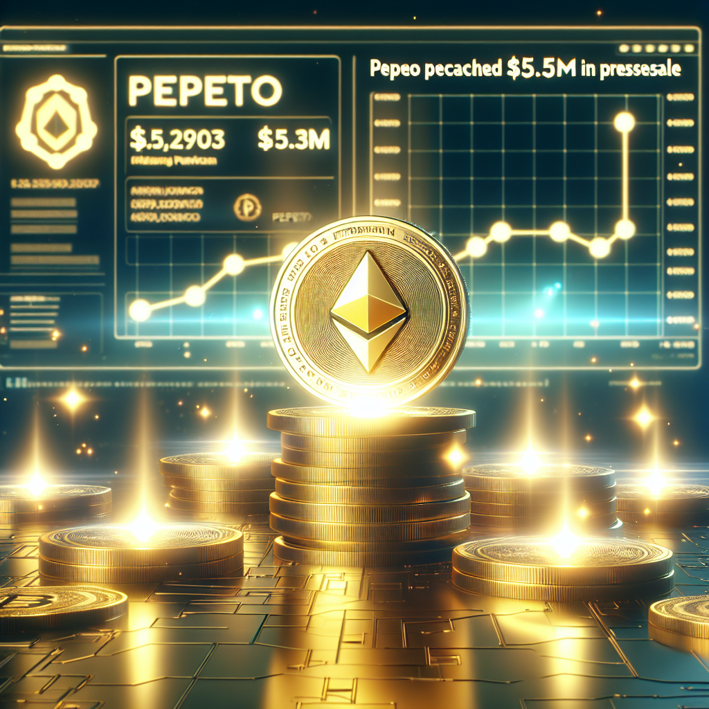 Criptomoneda basada en Ethereum PEPETO supera los $5.5M en preventa.