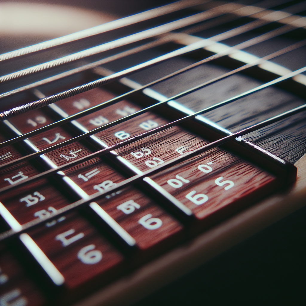 Intervalos en la guitarra