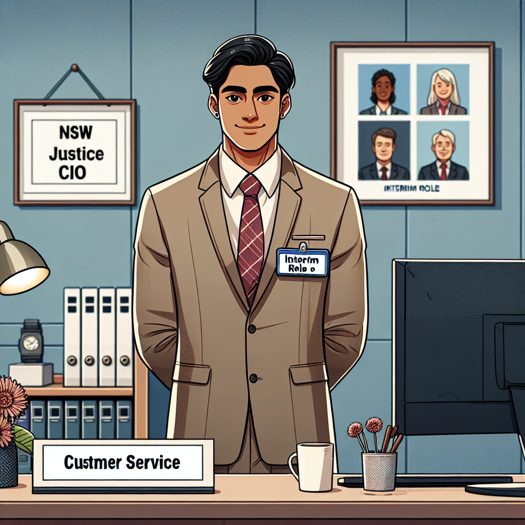 CIO de NSW Justice asume rol interino en Servicio al Cliente
