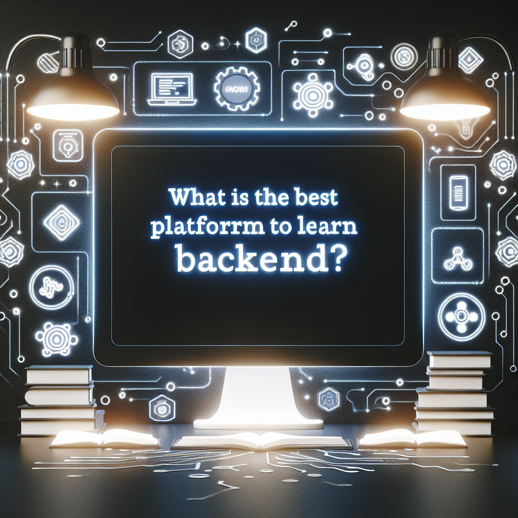 Cuál es la mejor plataforma para aprender backend