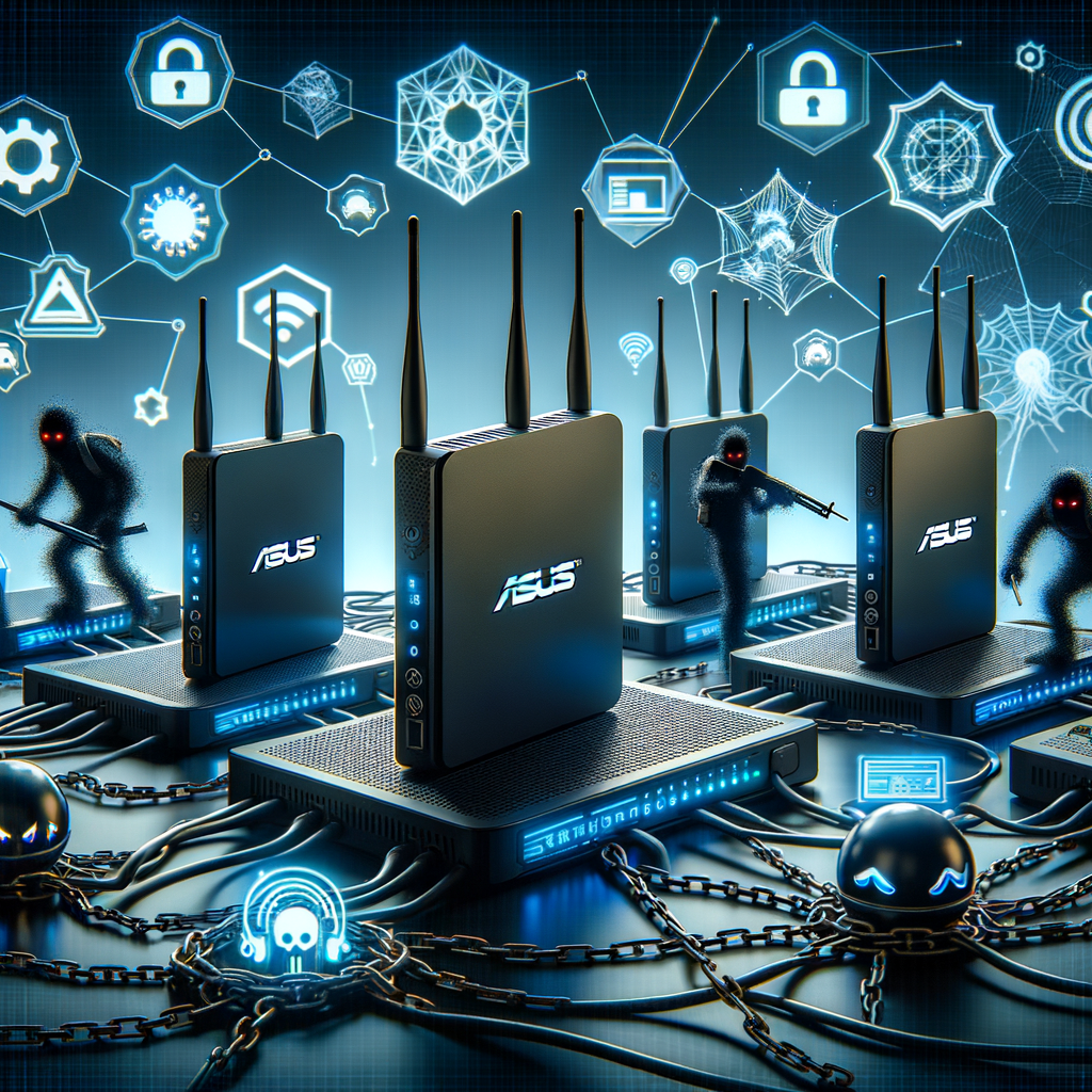 Miles de routers Asus son afectados por puertas traseras sigilosas y persistentes