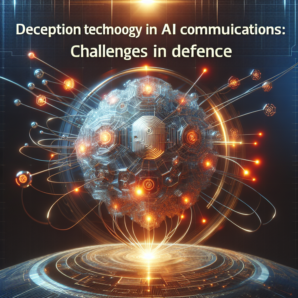 Tecnología de engaño en comunicaciones AI: Desafíos en defensa