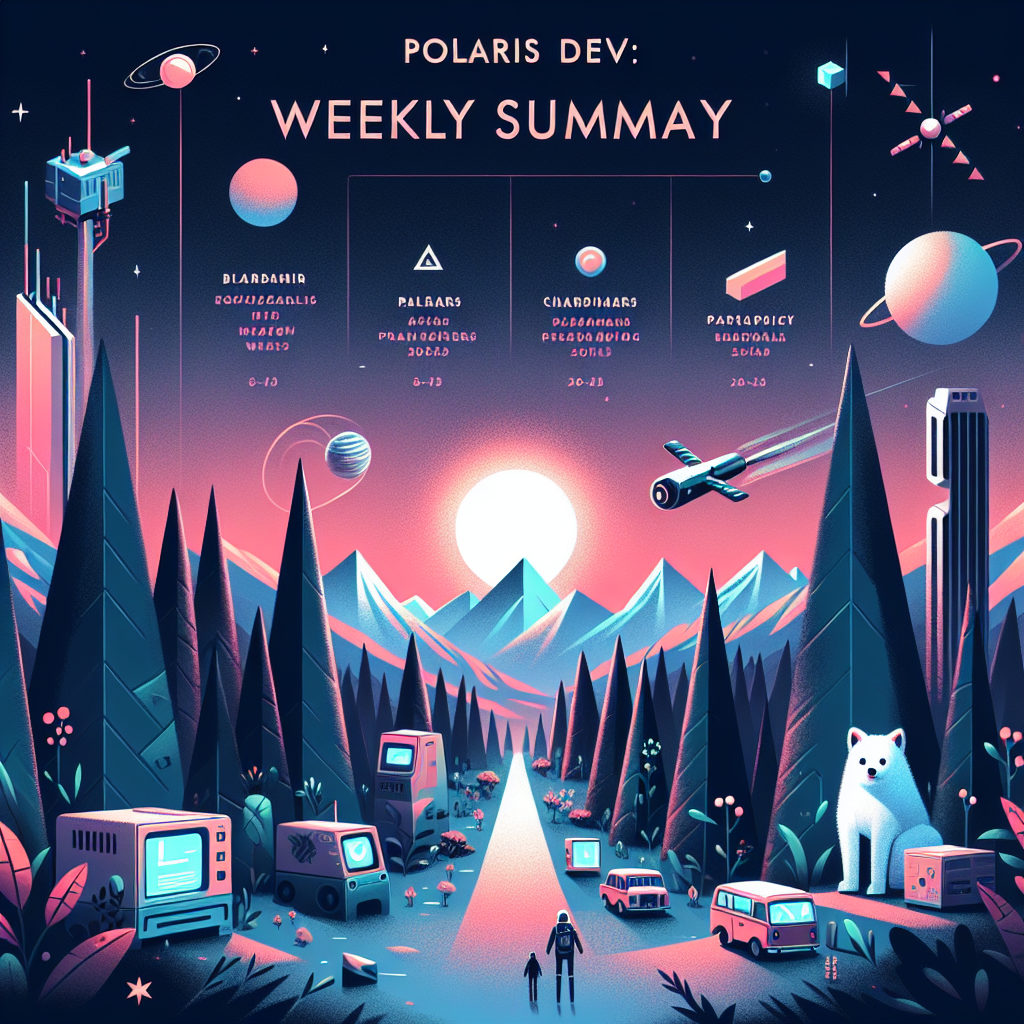 Polaris Dev: Resumen semanal (17–23 Ago 2025)