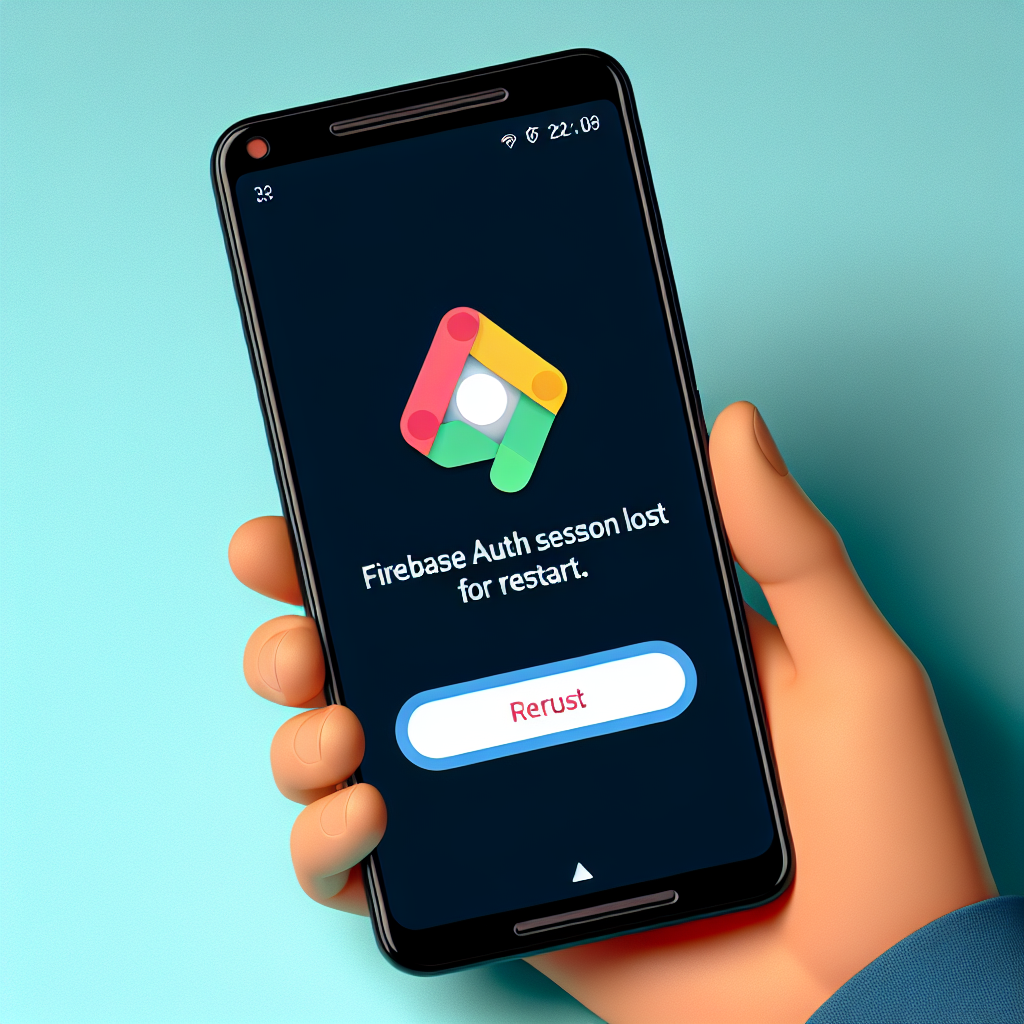 Firebase Auth pierde sesión al reiniciar Android