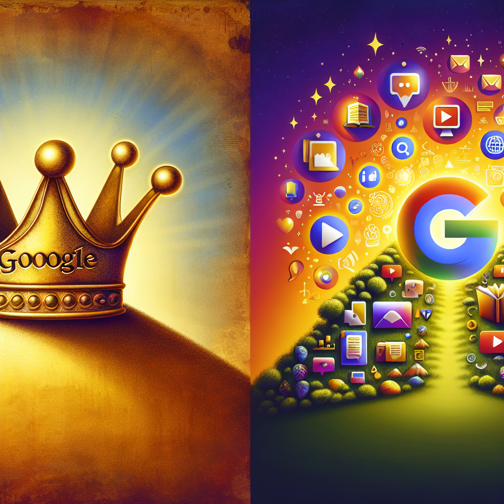 Google ya no es el único rey: El nuevo panorama del contenido online