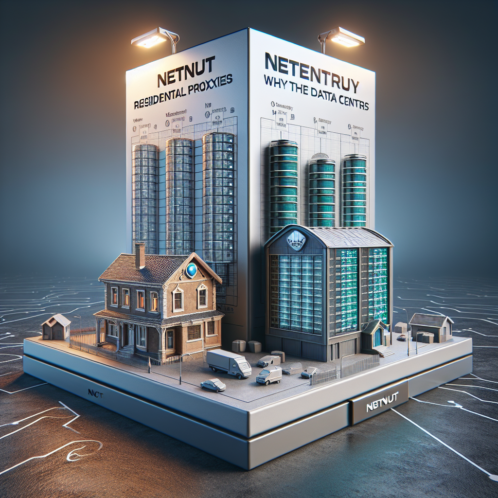 NetNut proxies residenciales: por qué son mejores que los centros de datos