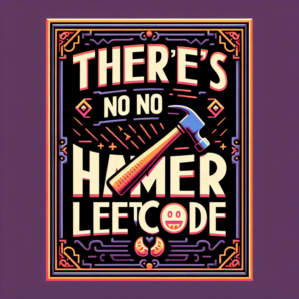 No hace falta machacar LeetCode