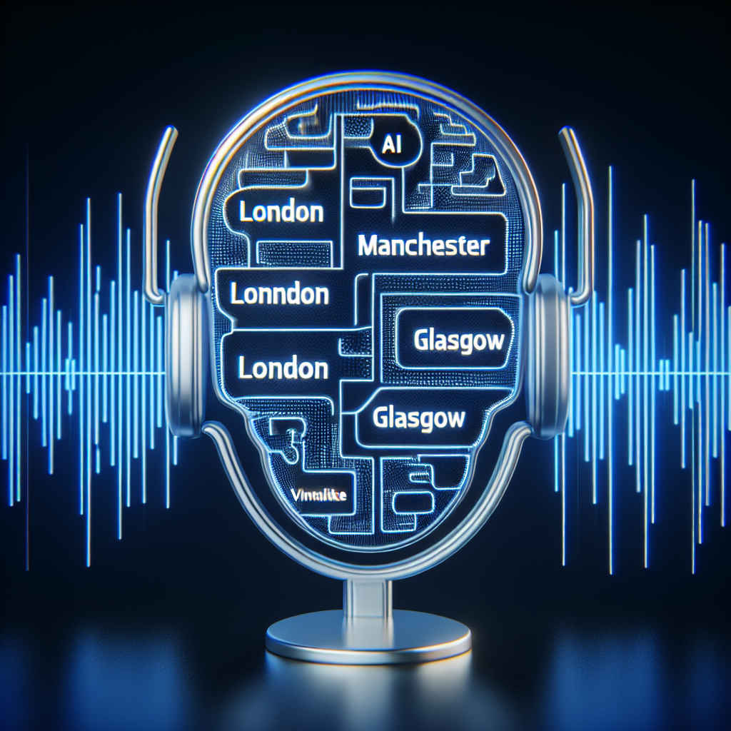 Nuevo software de voz AI entrenado para imitar acentos regionales británicos