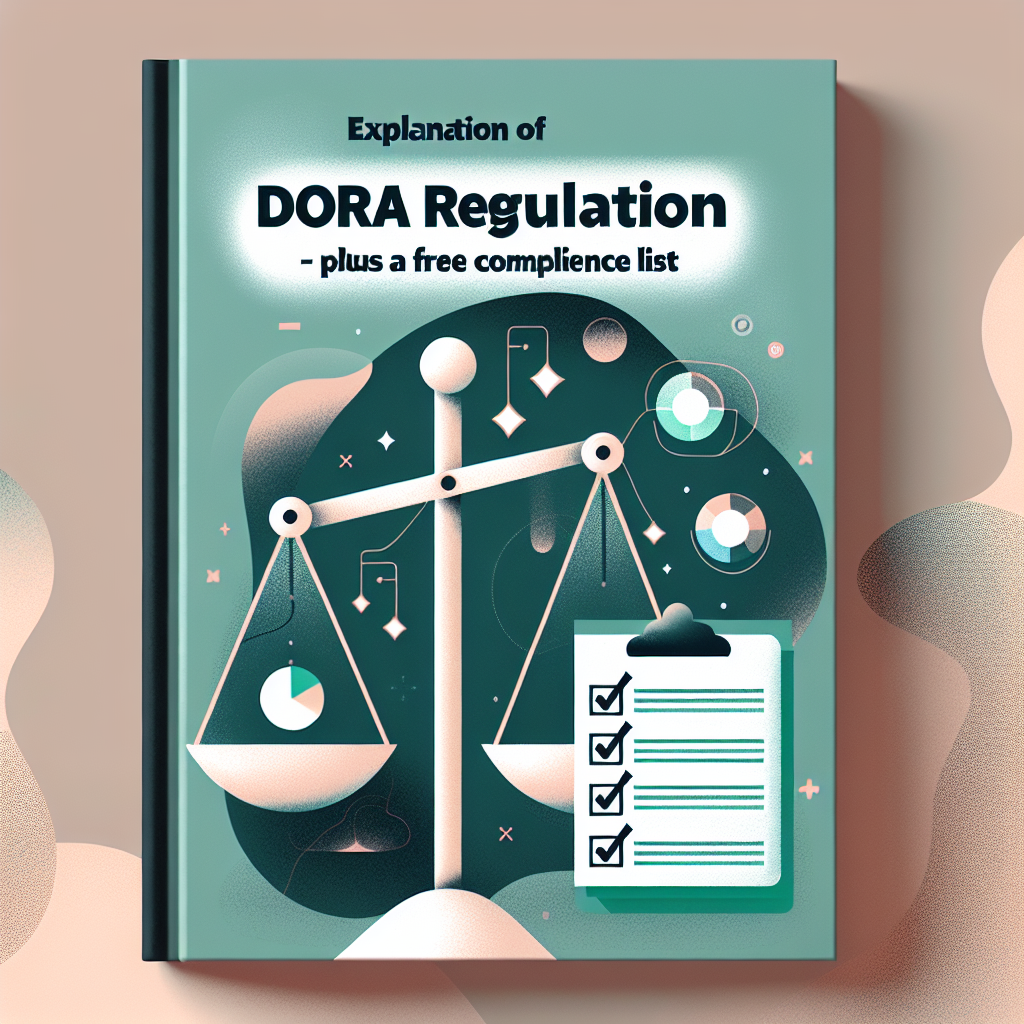 Explicación de la Regulación DORA - Además de una Lista de Cumplimiento Gratis