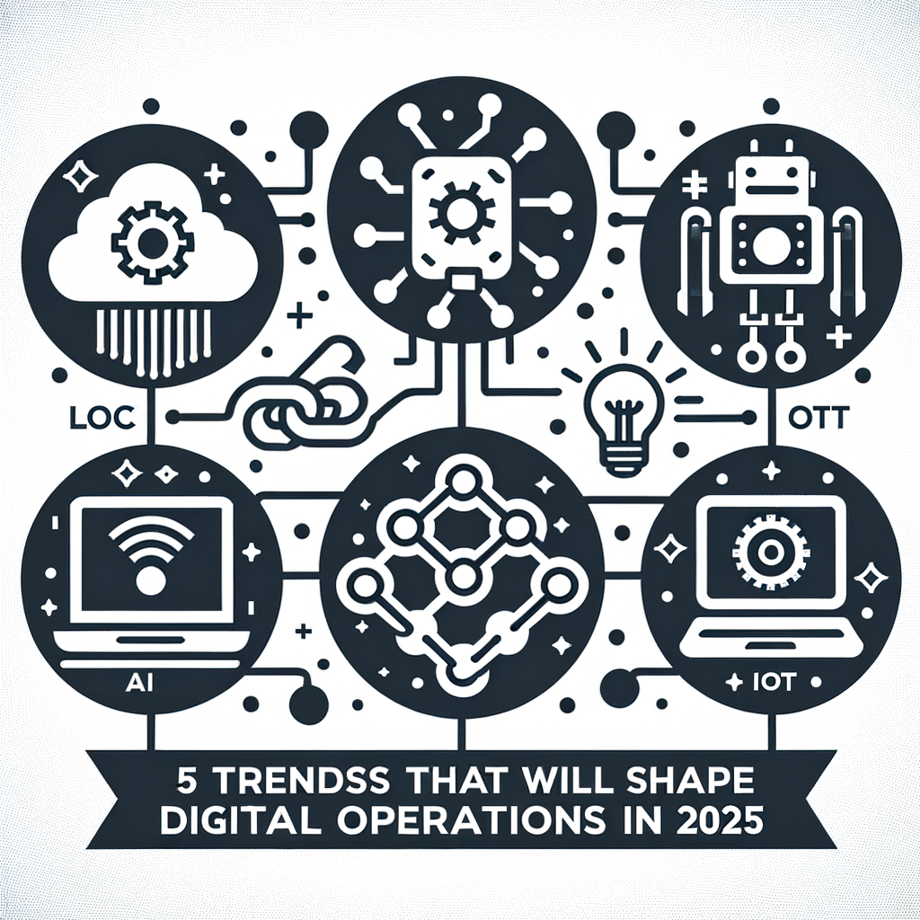5 Tendencias que darán forma a las Operaciones Digitales en 2025