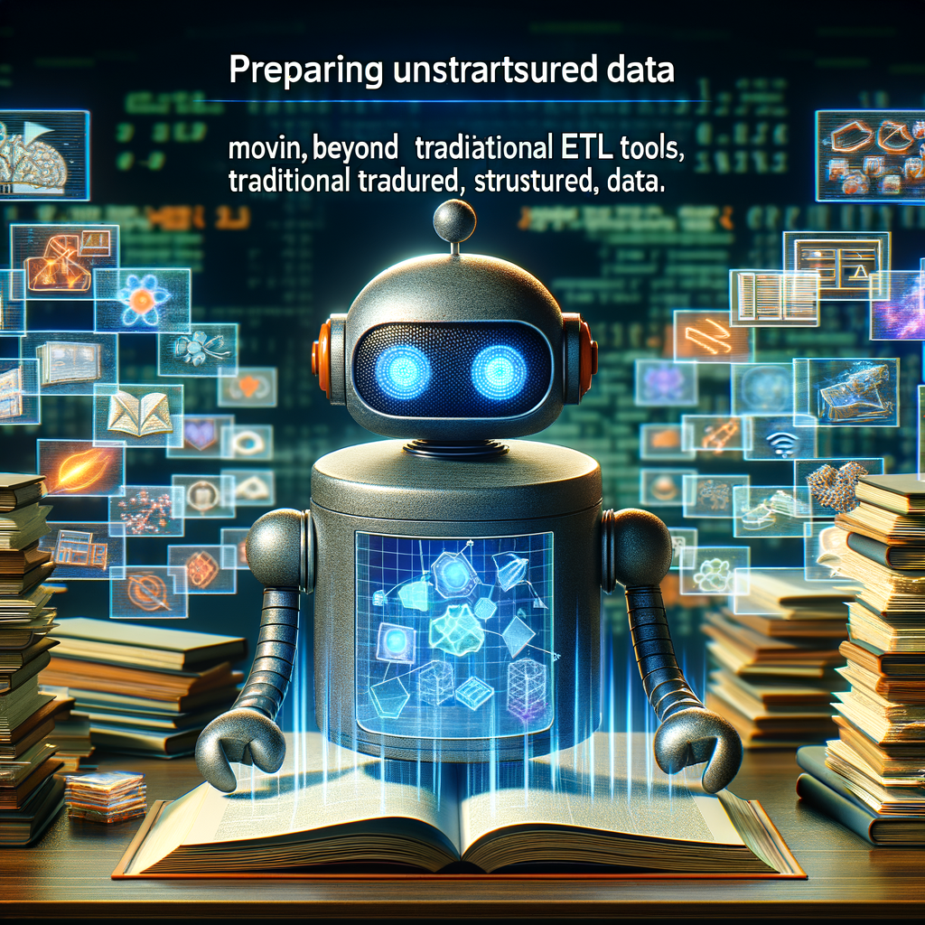Preparación de datos no estructurados para IA: Olvídate del ETL