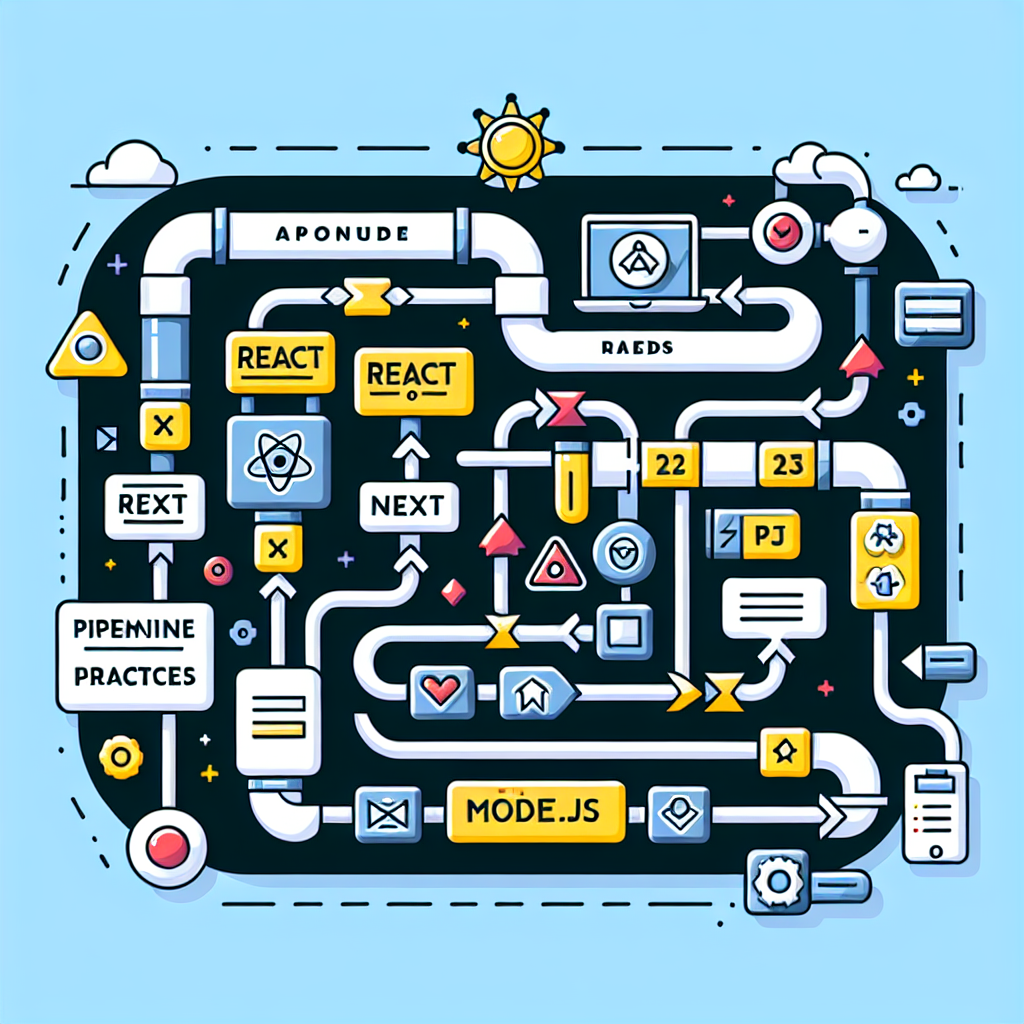 React y Next.js: Prácticas de Pipelines para Proyectos Modernos