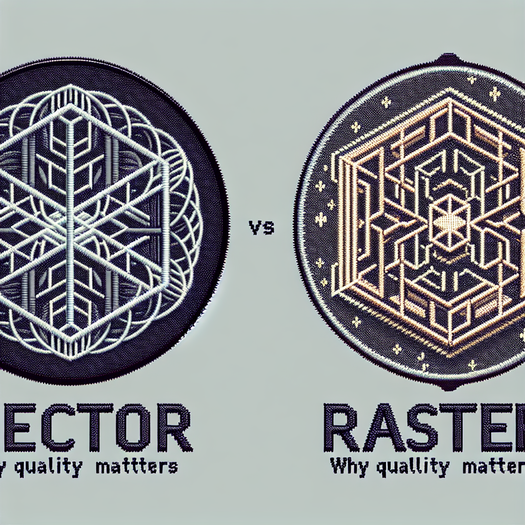 Vectorización vs Raster: Por qué importa la calidad en el bordado