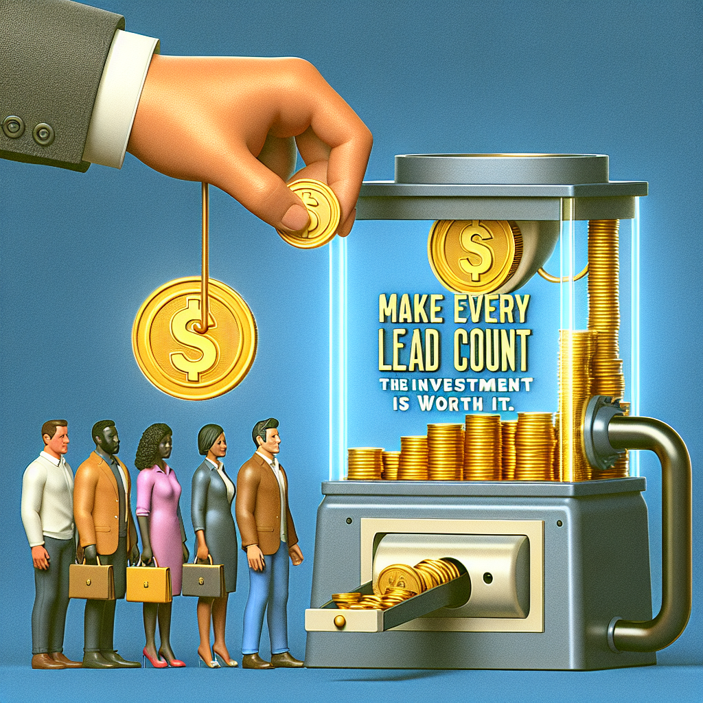 Haz que cada lead cuente: la inversión vale la pena.